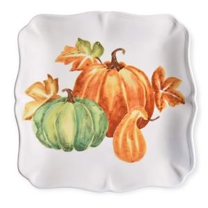 Watercolor Pumpkin & Gourd Maxcera Dinner Plate 11 5/8” Sold out